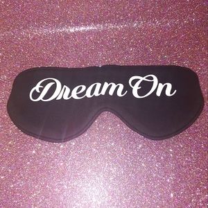 Perpetual Shade Black & White Dream On Cotton Lux Sleep Mask